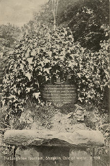 Longfellow fountain Shanklin